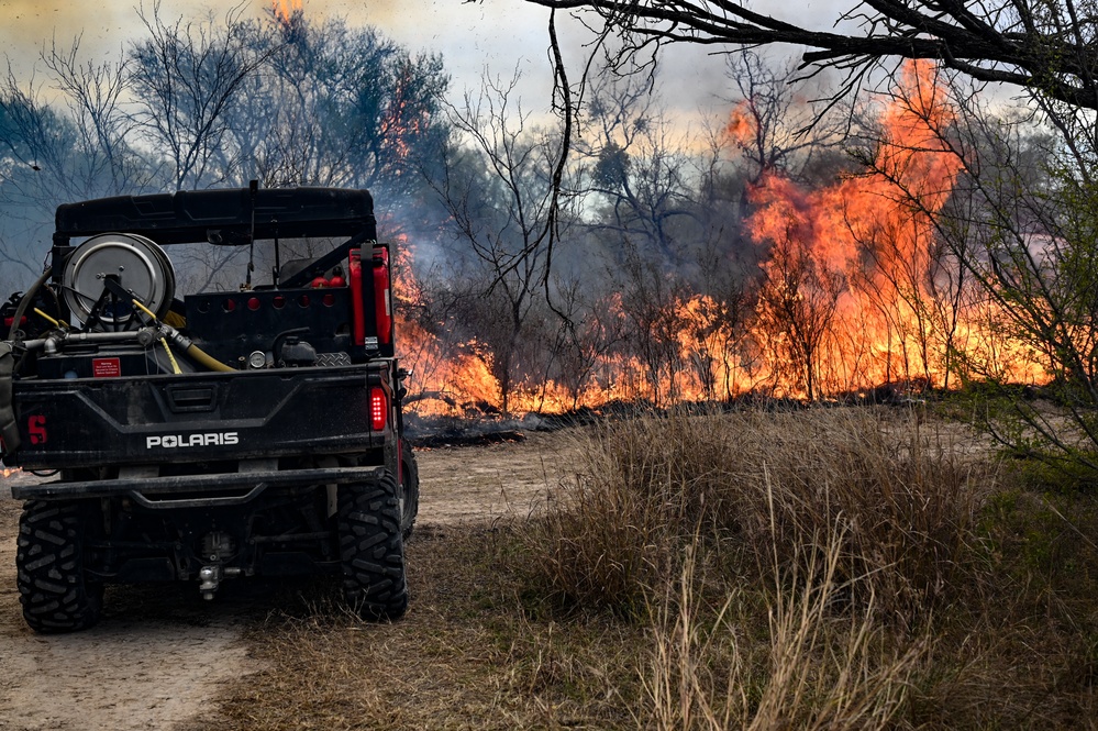 Beneath the smoke of Laughlin’s controlled burn