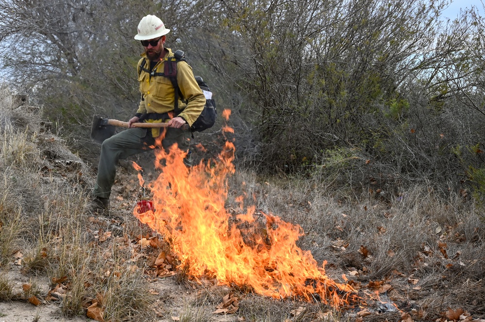 Beneath the smoke of Laughlin’s controlled burn