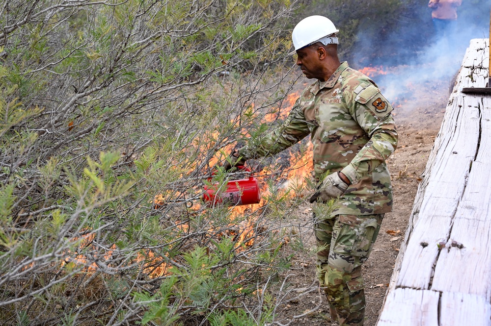 Beneath the smoke of Laughlin’s controlled burn