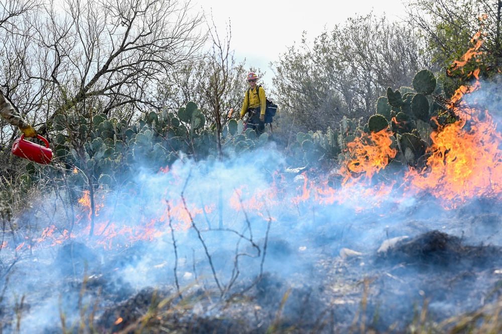 Beneath the smoke of Laughlin’s controlled burn