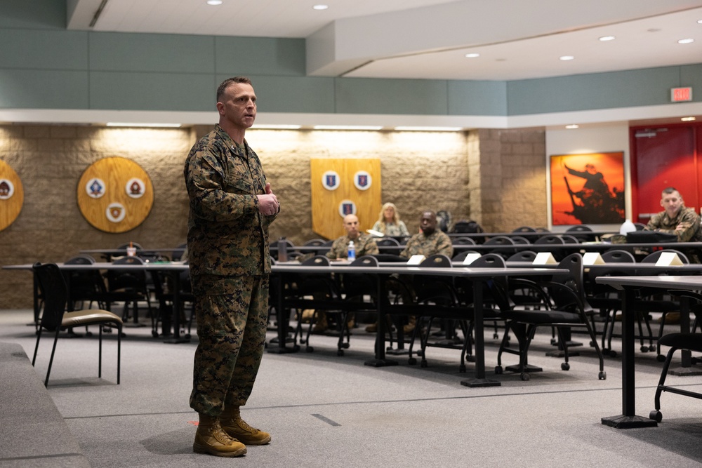 Training Command hosts Senior Leaders’ Call at Camp Pendleton