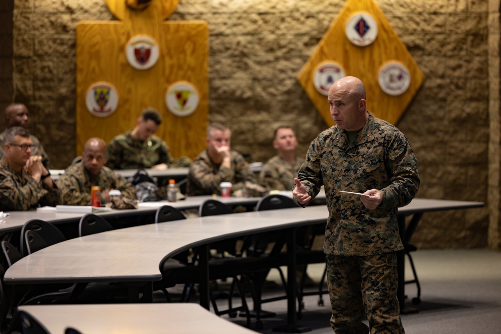 Training Command hosts Senior Leaders’ Call at Camp Pendleton