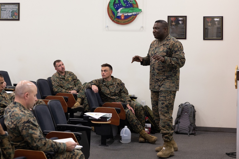 Training Command hosts Senior Leaders’ Call at Camp Pendleton