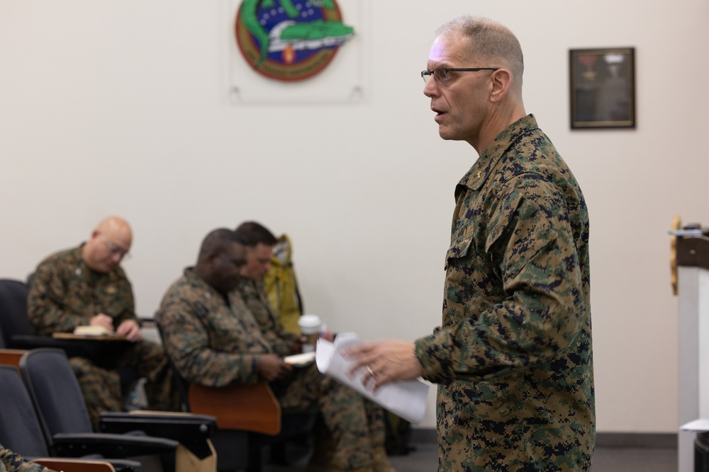 Training Command hosts Senior Leaders’ Call at Camp Pendleton