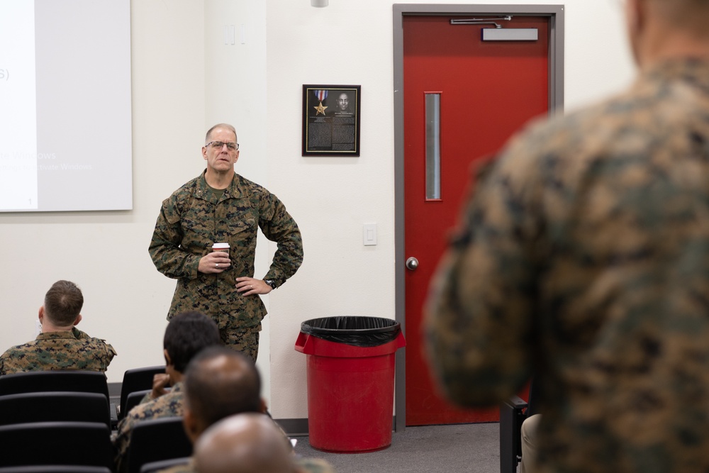 Training Command hosts Senior Leaders’ Call at Camp Pendleton