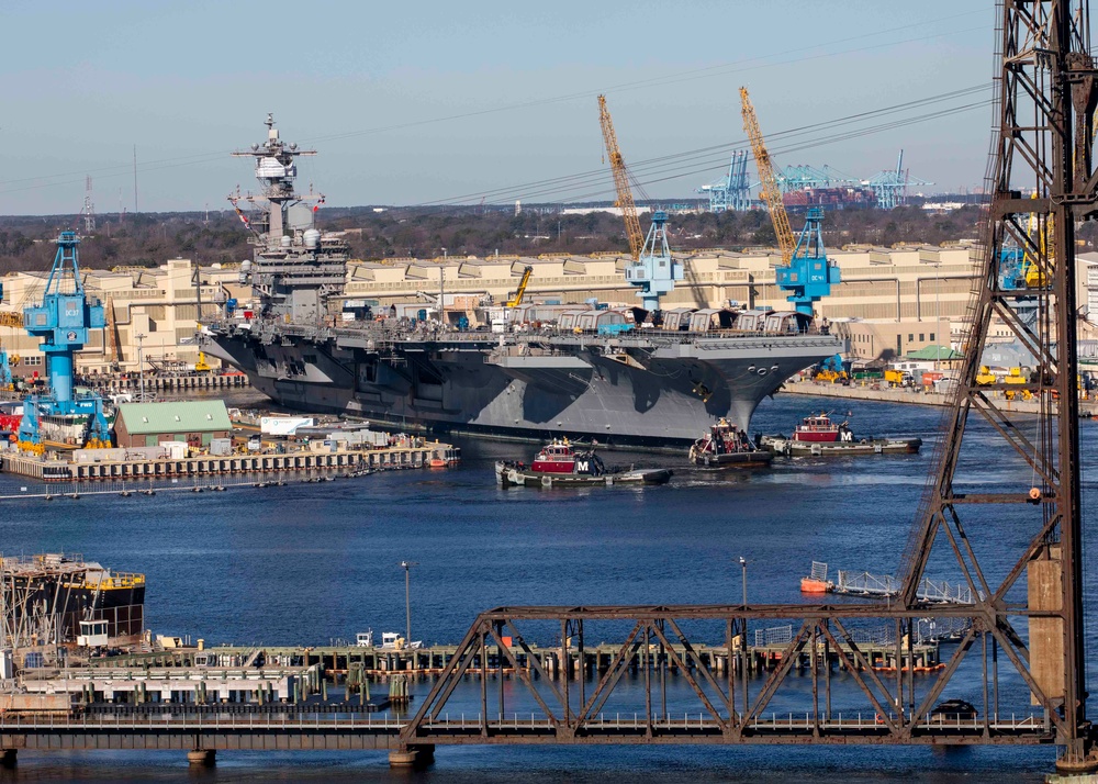 Daily Operations Aboard USS George H.W. Bush (CVN 77)