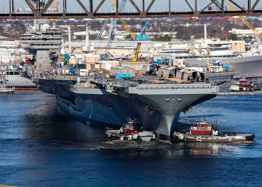 Daily Operations Aboard USS George H.W. Bush (CVN 77)