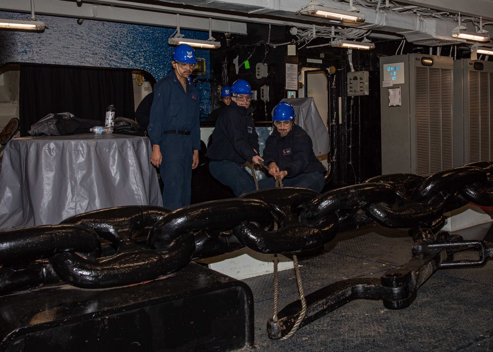 Daily Operations Aboard USS George H.W. Bush (CVN 77)