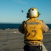 Sailors Conduct Flight Operations Aboard USS Harpers Ferry