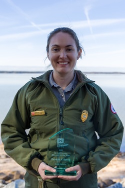 West Point Park Ranger awarded NRM Employee of the Year [Image 2 of 2]