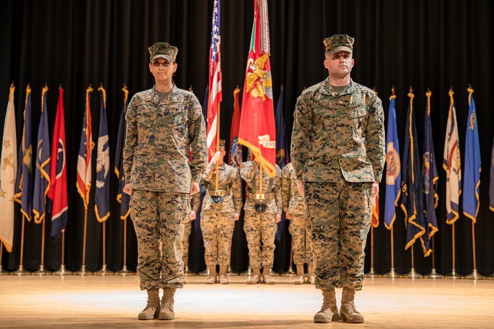 2nd Intel Battalion change of command