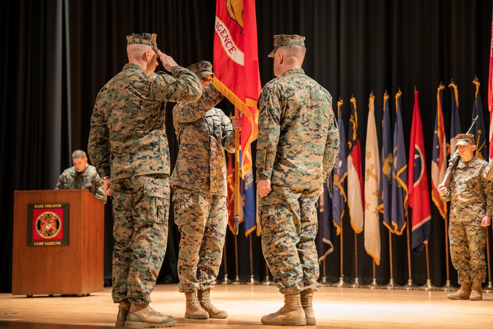 2nd Intel Battalion change of command