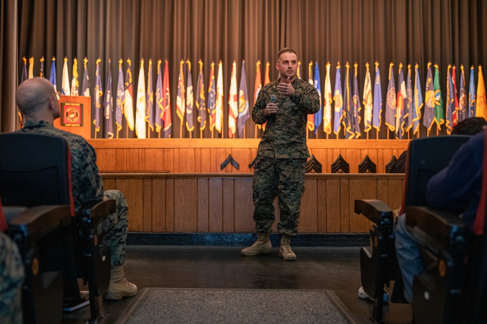 2nd Intel Battalion change of command