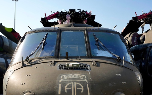 Warfighting (sustainment) - SDDC Transports 82nd CAB Aviation Assets into the CENTCOM Area of Operations