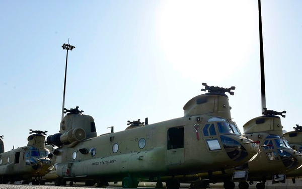 Warfighting (sustainment) - SDDC Transports 82nd CAB Aviation Assets into the CENTCOM Area of Operations