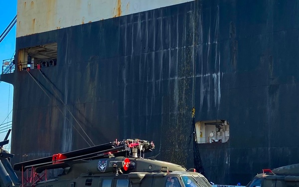 Warfighting (sustainment) - SDDC Transports 82nd CAB Aviation Assets into the CENTCOM Area of Operations