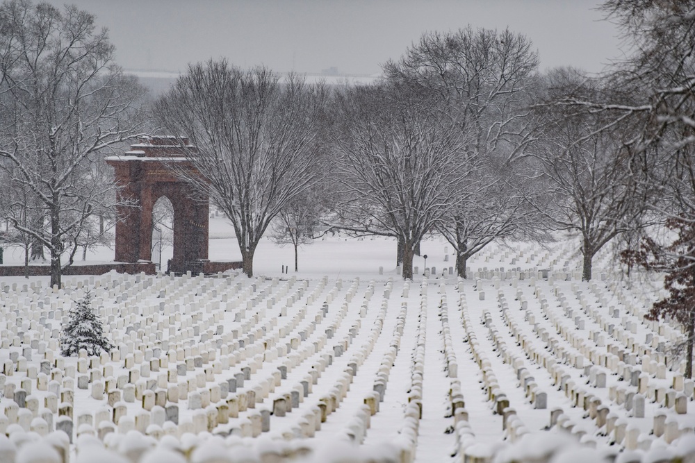 Snow at ANC