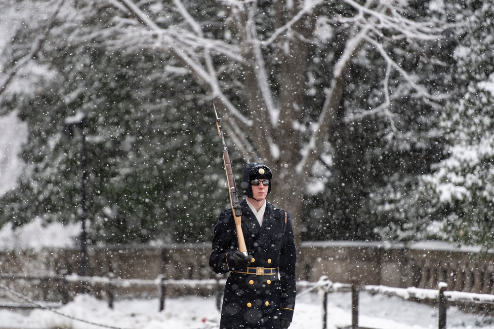 Snow at ANC