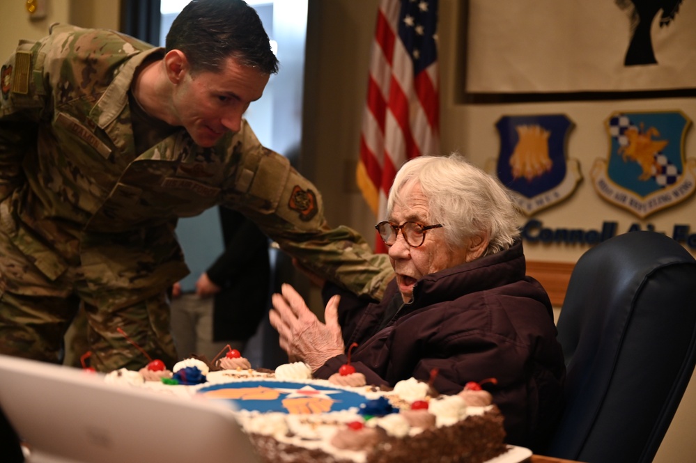 Katie Conkling Celebrates Her 103rd Birthday with McConnell Air Force Base