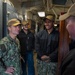 U.S. 2nd Fleet Commander Visits USS Leyte Gulf (CG 55)