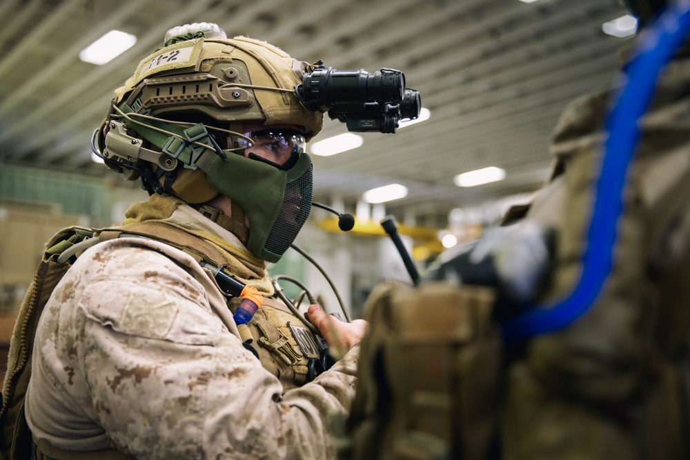 Recon Company Conducts Precision Raid During Integrated Training