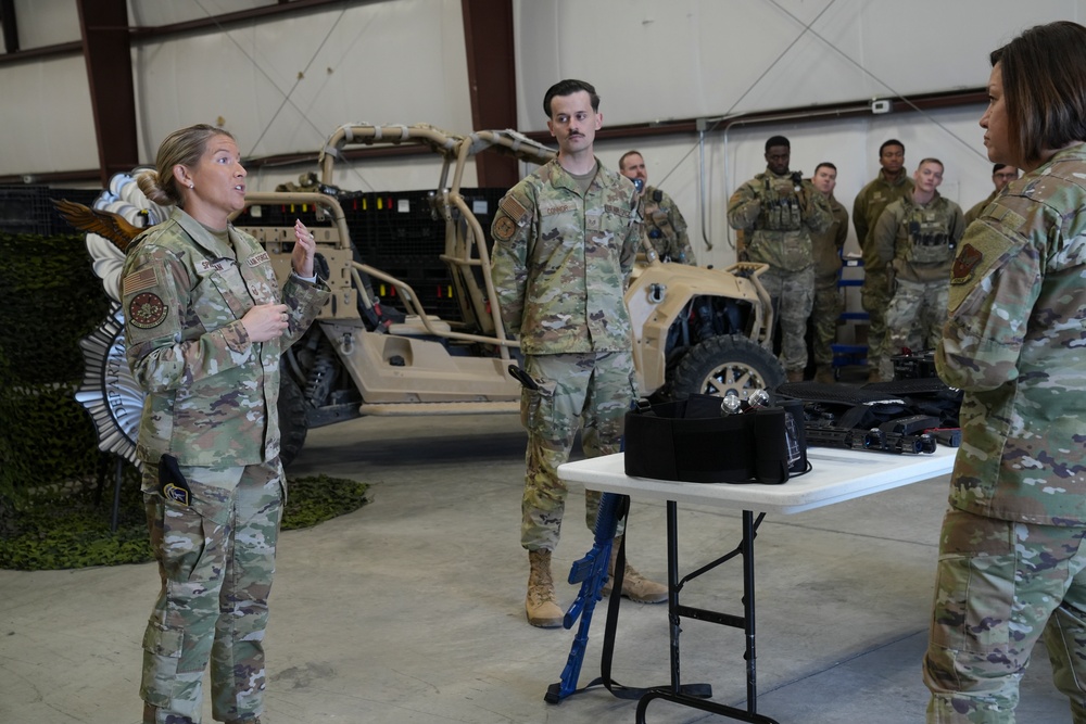 CMSAF Visits Creech Air Force Base