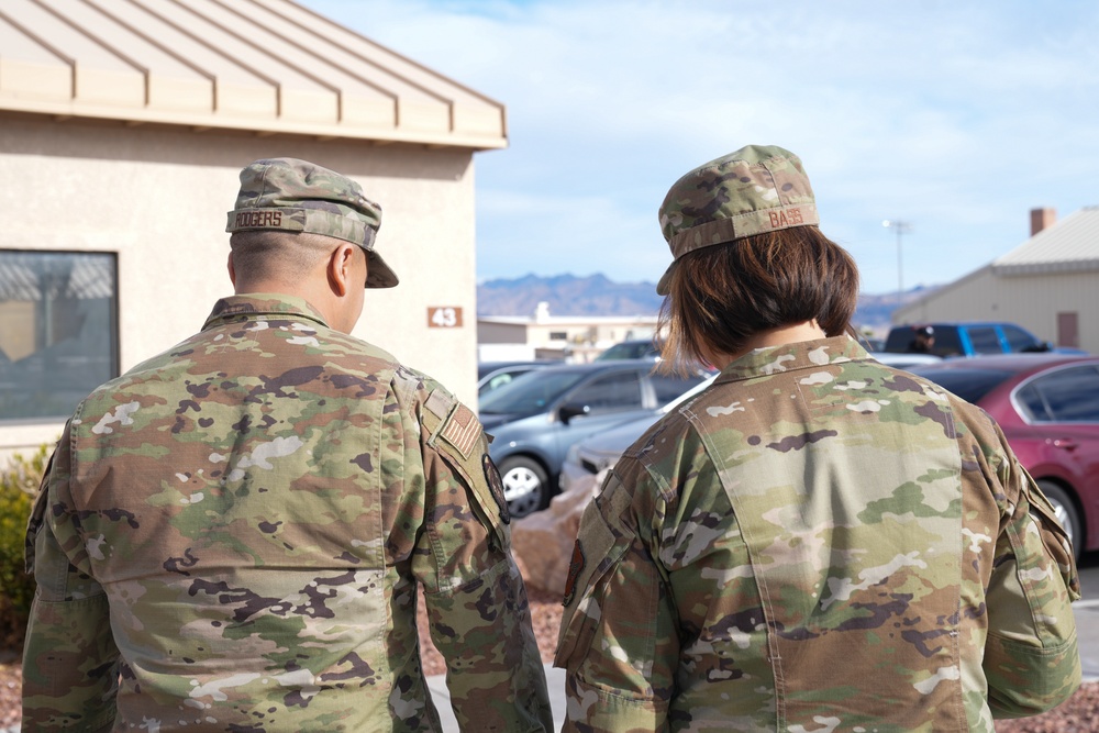 CMSAF Visits Creech Air Force Base