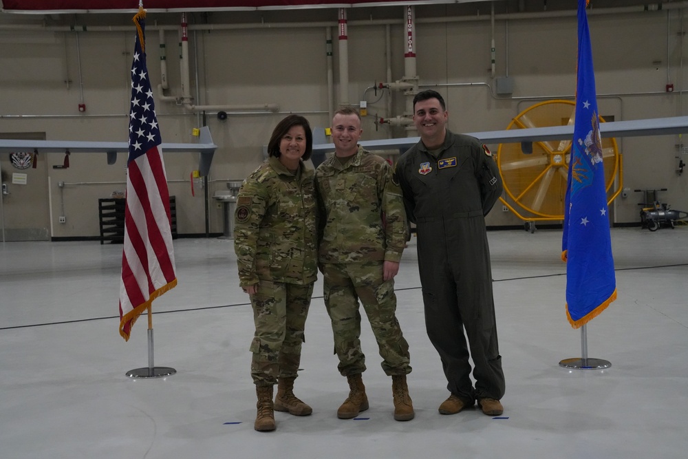 CMSAF Visits Creech Air Force Base