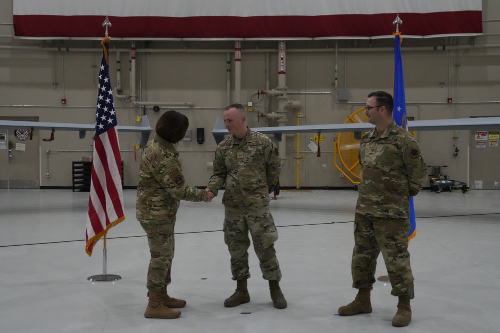 CMSAF Visits Creech Air Force Base