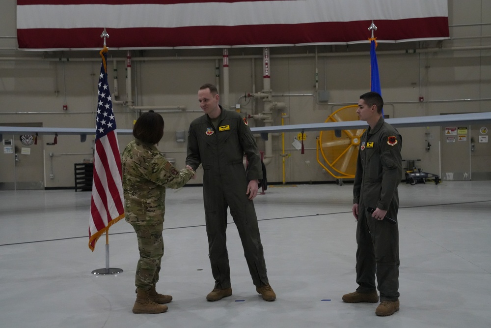 CMSAF Visits Creech Air Force Base