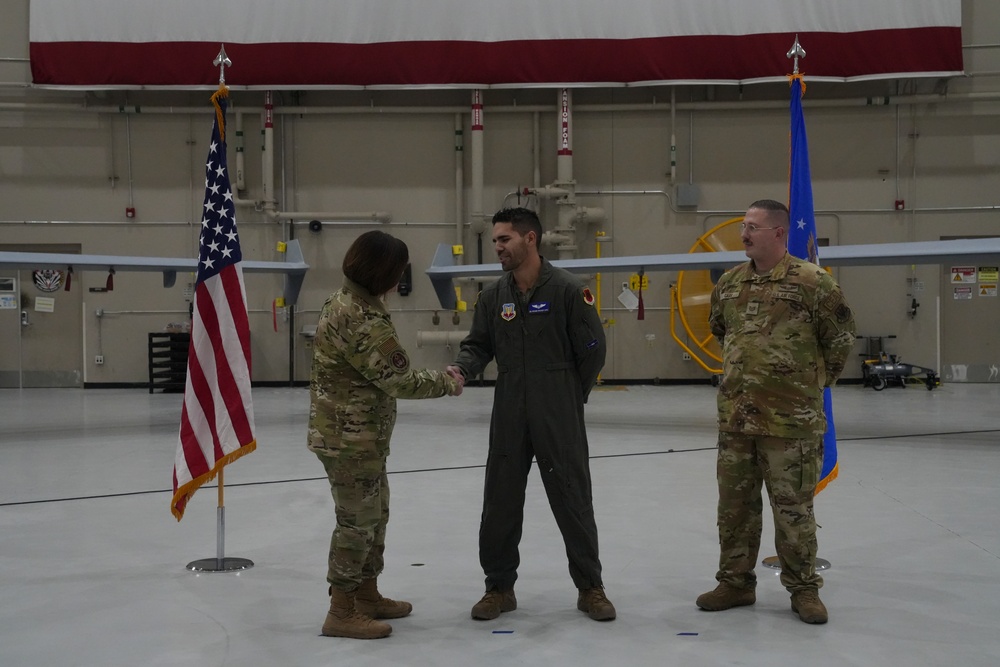 CMSAF Visits Creech Air Force Base