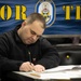 Wasp Sailors Take CPO Advancement Exam