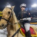 U.S. Marine Corps Mounted Color Guard performs at San Diego Rodeo 2024