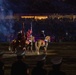 U.S. Marine Corps Mounted Color Guard performs at San Diego Rodeo 2024