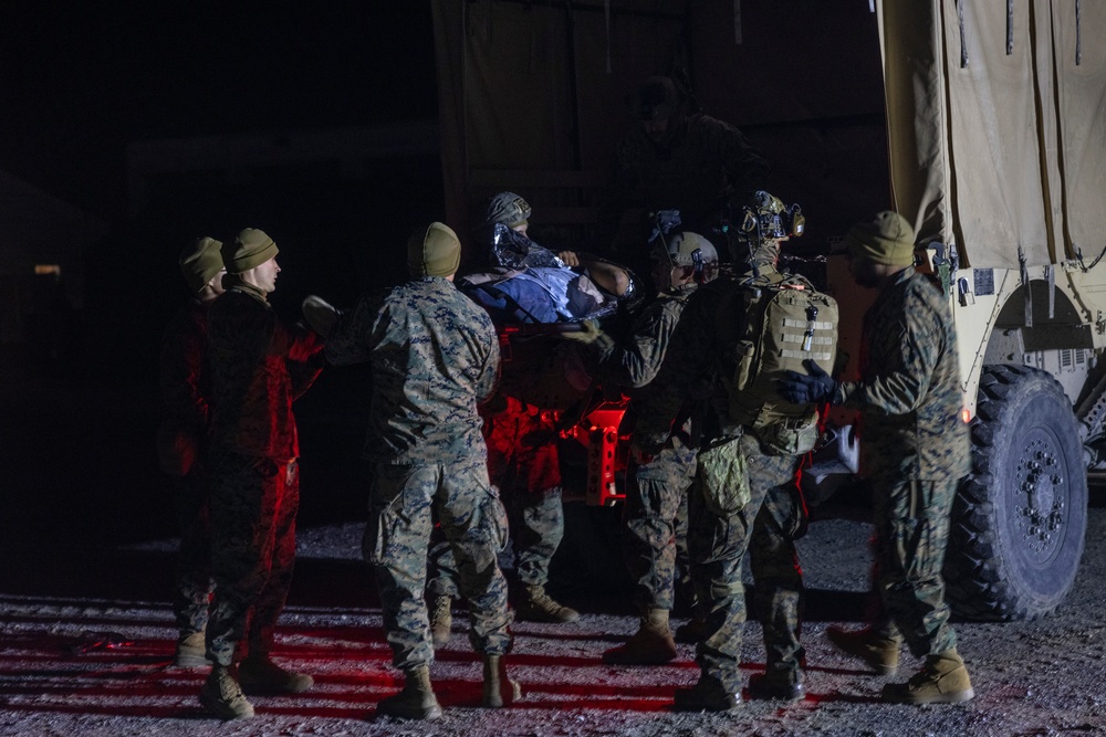 24th MEU Conducts Role Two Shock Trauma Platoon Care