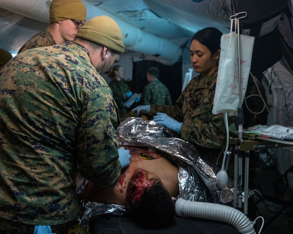 24th MEU Conducts Role Two Shock Trauma Platoon Care