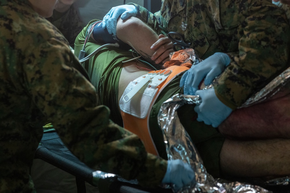 24th MEU Conducts Role Two Shock Trauma Platoon Care