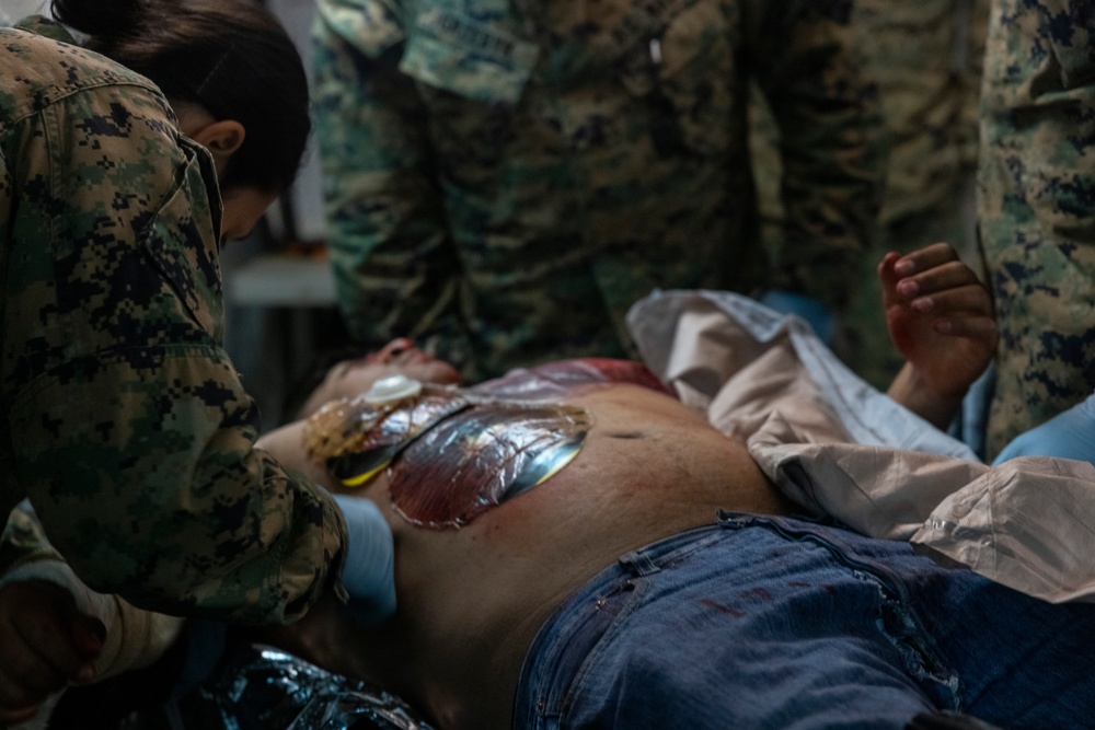 24th MEU Conducts Role Two Shock Trauma Platoon Care