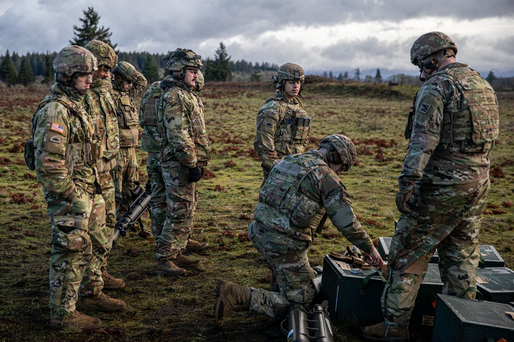 New Year, New Gear: Washington National Guard Soldiers put new weapons to the test