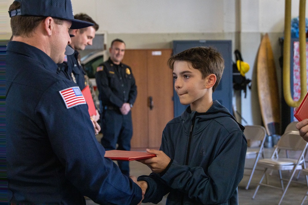 Honoring the heroes of Camp Pendleton Fire and Emergency Services Department