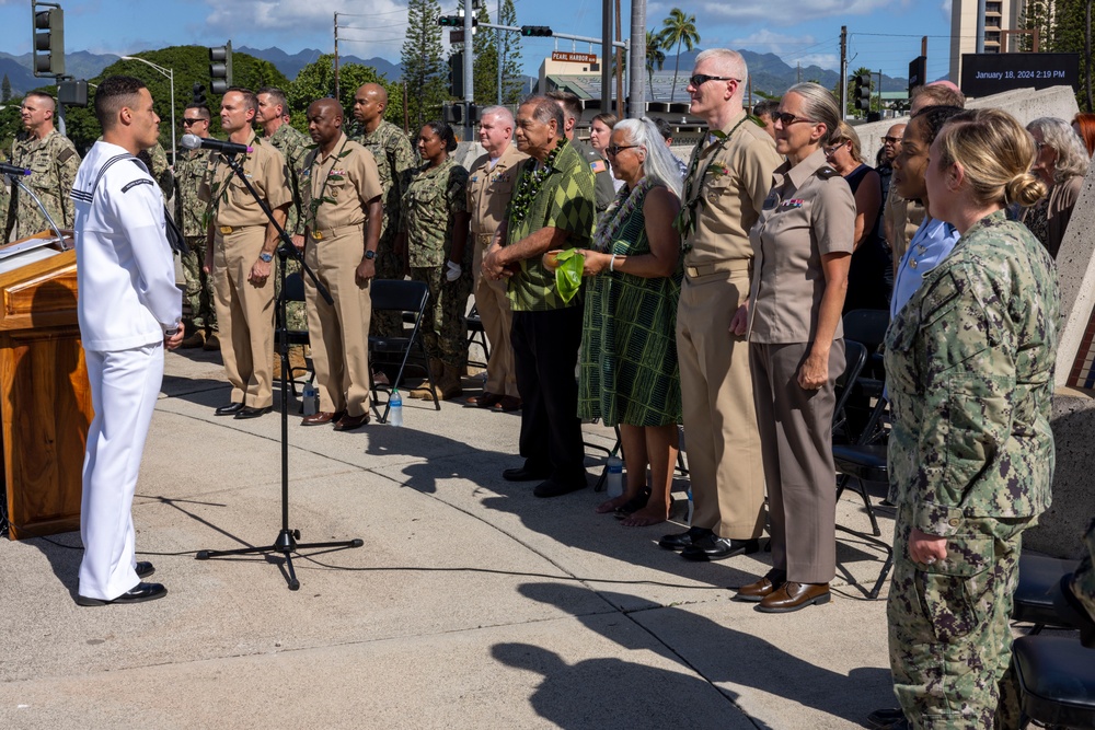 Navy Closure Task Force – Red Hill Holds Plank Owner Ceremony, Emphasizing Safety, Collaboration