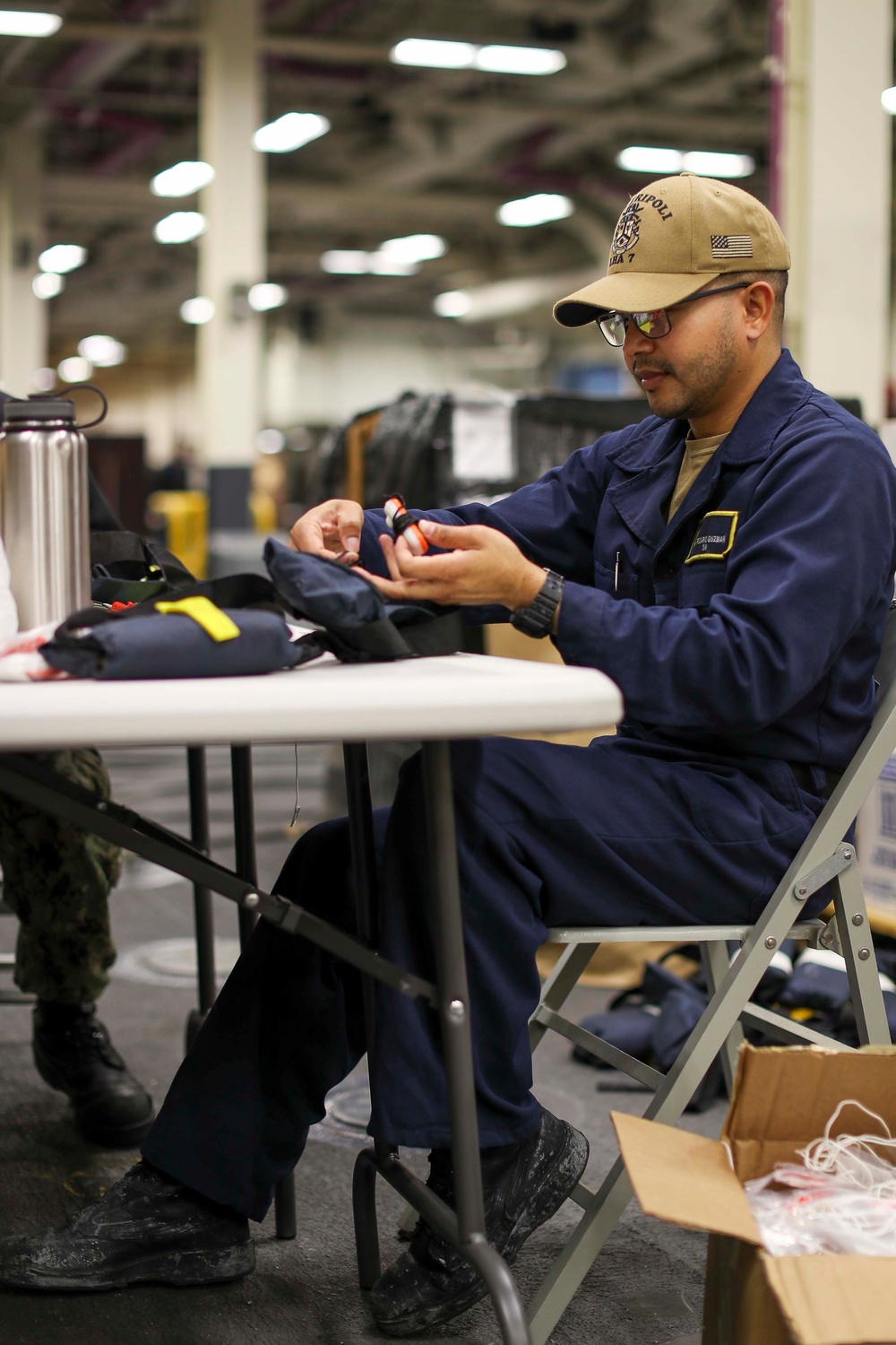 USS Tripoli Deck Department