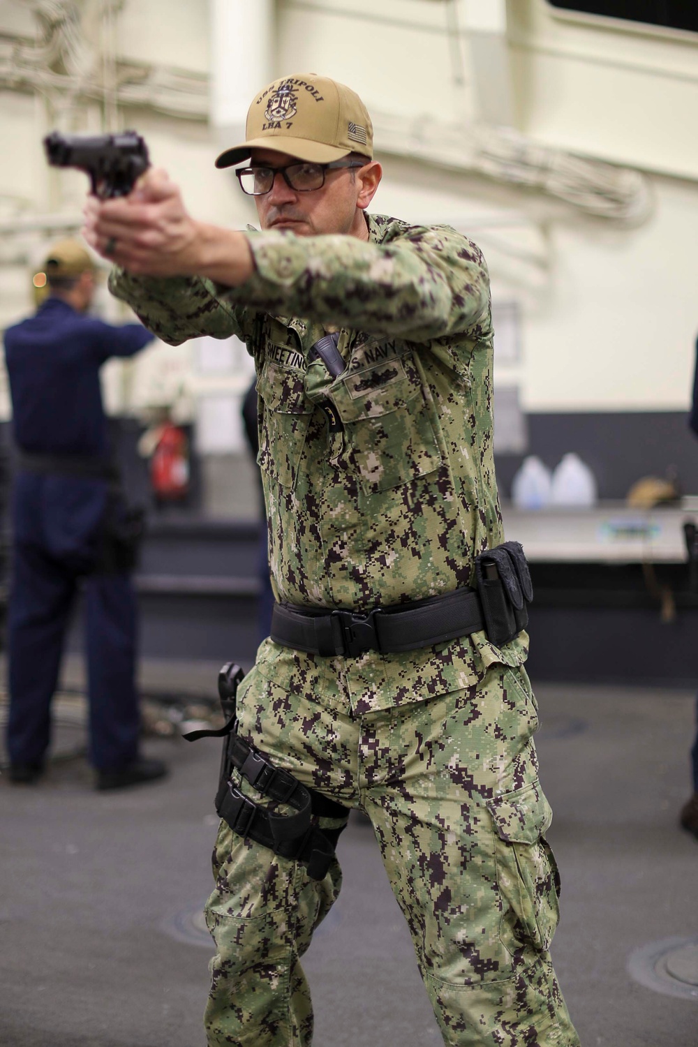 USS Tripoli Weapons Familiarization