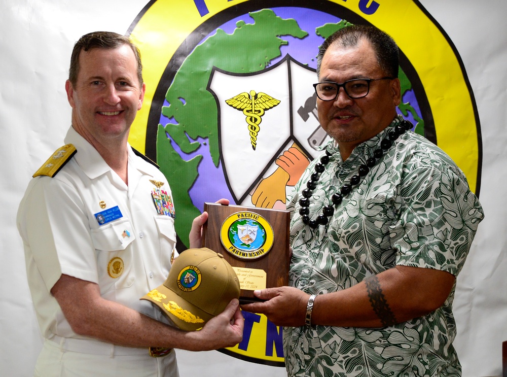 Pacific Partnership 2024-1: Chuuk Closing Ceremony Aboard Mercy