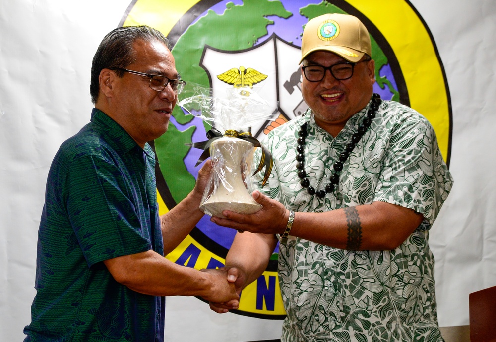 Pacific Partnership 2024-1: Chuuk Closing Ceremony Aboard Mercy