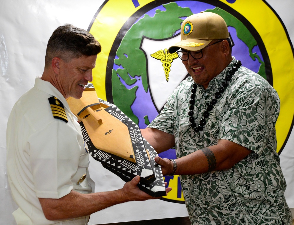 Pacific Partnership 2024-1: Chuuk Closing Ceremony Aboard Mercy