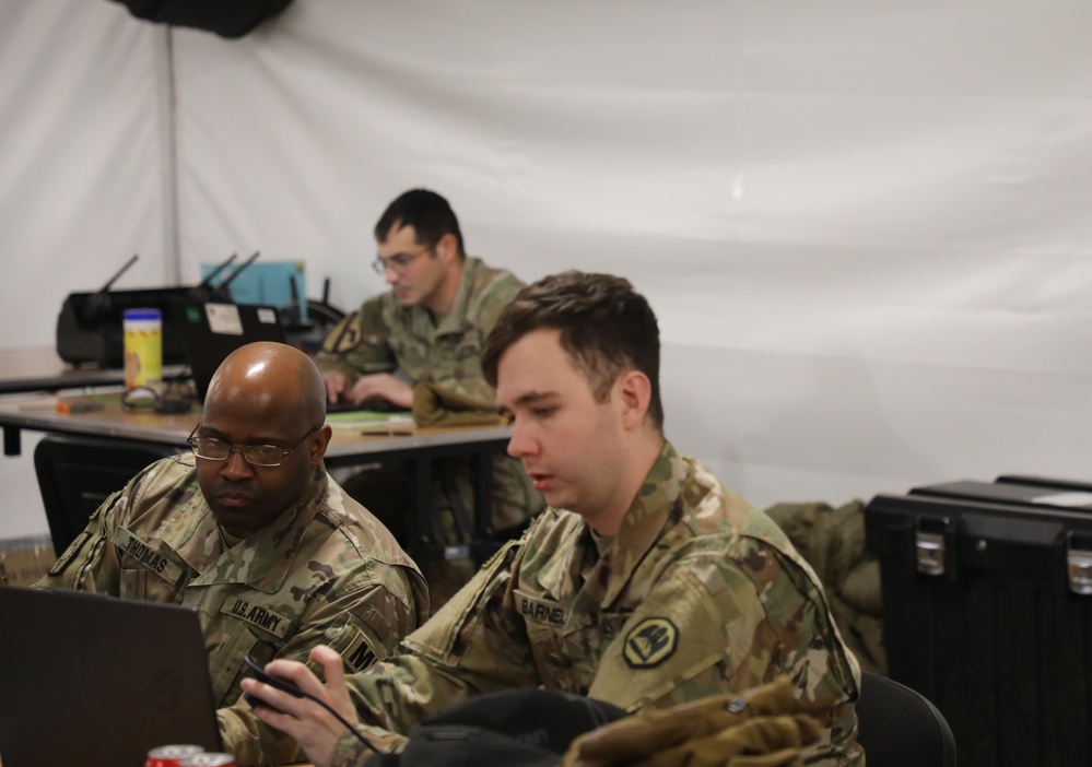 525th E-MIB and the 773rd MP BN (LANG) Host Operation Guardian Sphinx