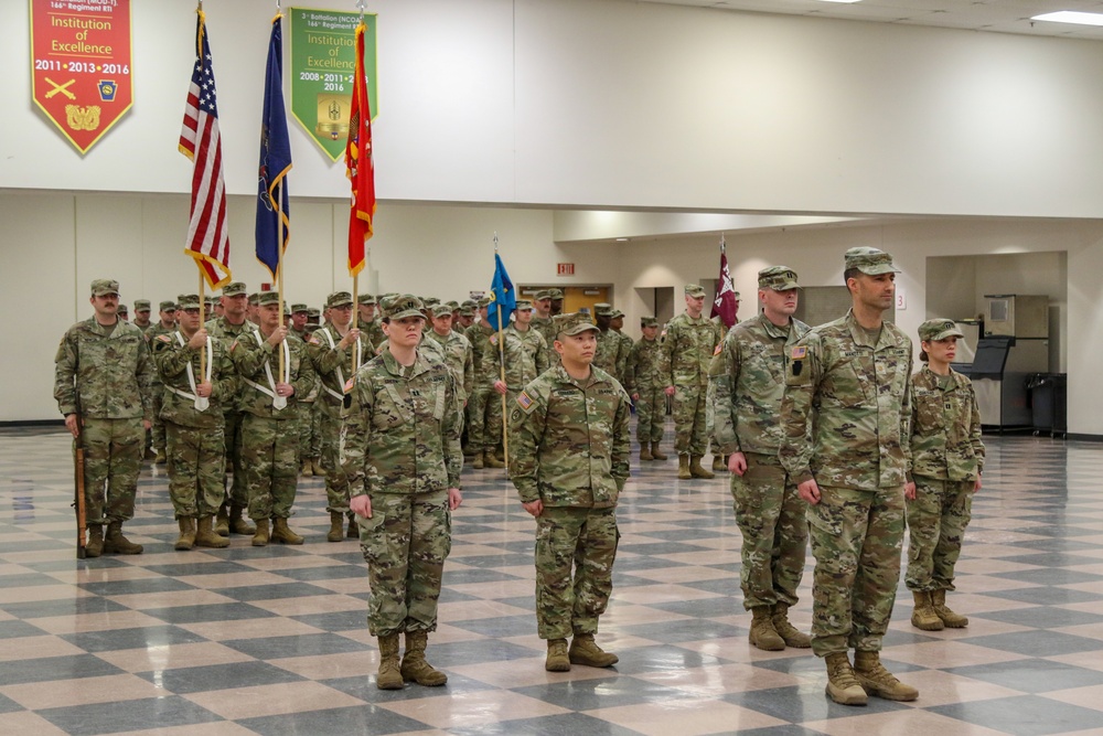 166th Regiment Change of Command