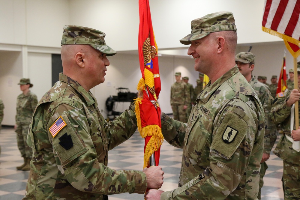 166th Regiment Change of Command