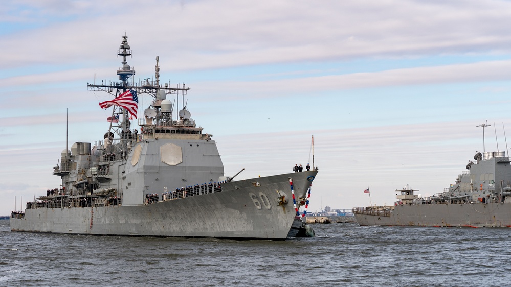 USS Normandy (CG 60) Returns from Deployment